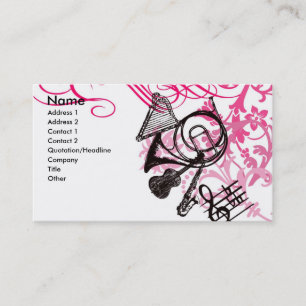 Tarjeta De Visita música