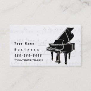 Tarjeta De Visita Música a mis oídos
