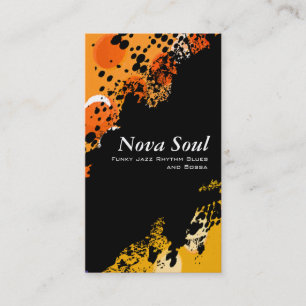 Tarjeta De Visita Música del alma de Nova