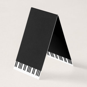 TARJETA DE VISITA MÚSICA DEL PIANO