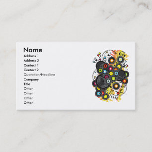 Tarjeta De Visita música del siglo XX