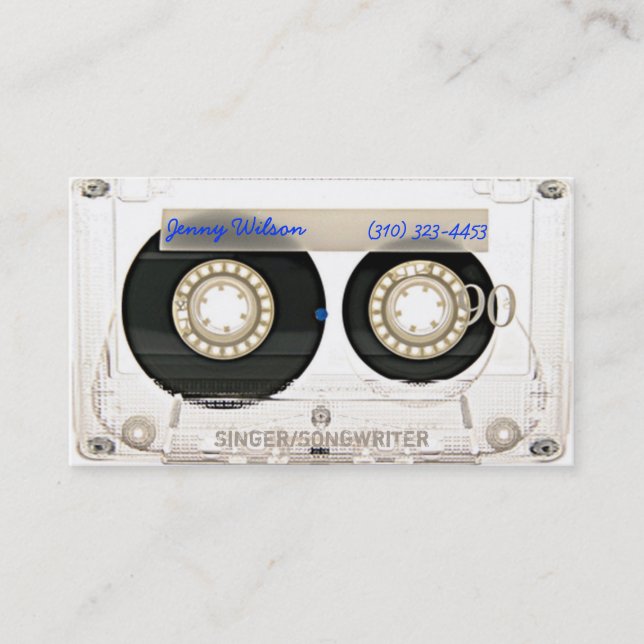 Tarjeta De Visita Música ii (Anverso)