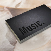 Música Minimalista negrita Texto oscuro