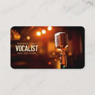 Tarjeta De Visita Música, música, magia de las lecciones