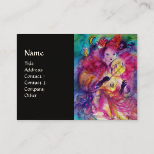 Tarjeta De Visita Música nocturna, decoración, teatro