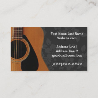 Tarjeta De Visita Músico