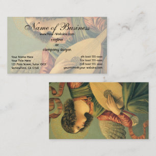 Tarjeta De Visita Músico Ángel por Melozzo da Forlì