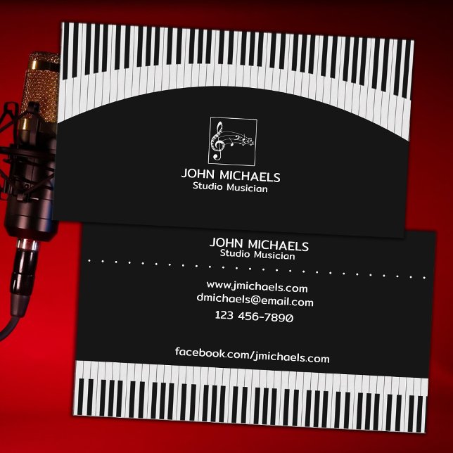 Tarjeta De Visita Músico de estudio (Subido por el creador)