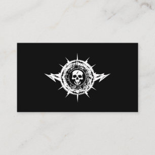 Tarjeta De Visita Músico Industria Musical Banda de Rock Lecciones d