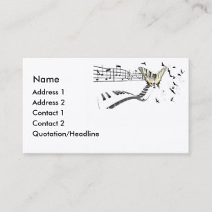 Tarjeta De Visita Musiflutter