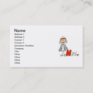 Tarjeta De Visita N es para enfermera