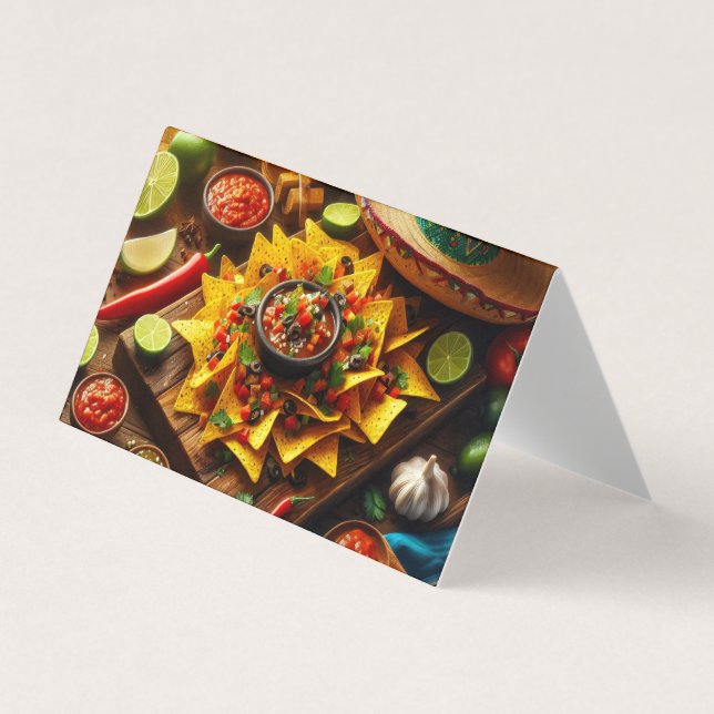 Tarjeta De Visita Nachos (Anverso)