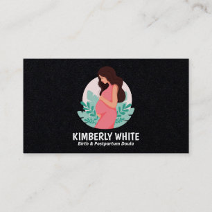 Tarjeta De Visita Nacimiento y Postparto Doula Premium