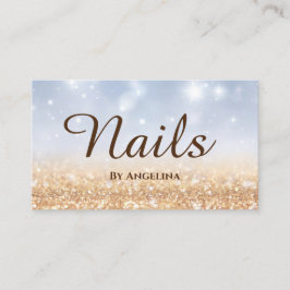 Tarjeta De Visita Nagel eleganten Typographie Visitenkarte