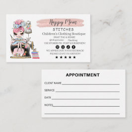 Tarjeta De Visita Nähen der Visitenkartenfashion-Designer