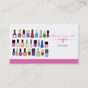 Tarjeta De Visita Nail artist