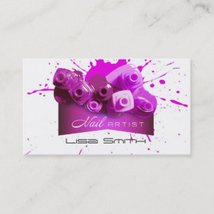 Tarjeta De Visita Nail Artist