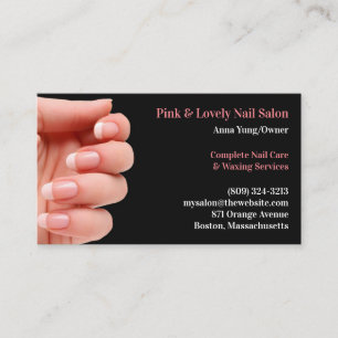 Tarjeta de visita Nail Salon