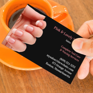 Tarjeta de visita Nail Salon
