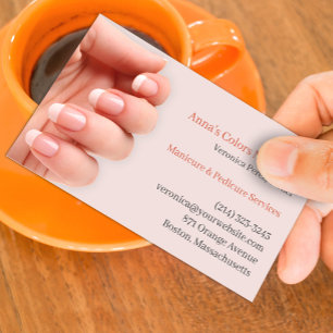 Tarjeta de visita Nail Salon