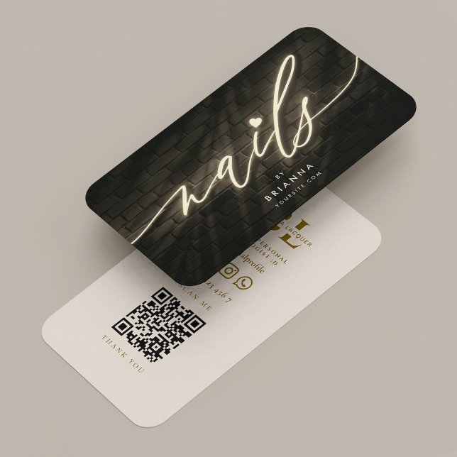 Tarjeta De Visita Nail Tech Nail Artist Manicure Specialist Sand (Nail Tech Nail Artist Manicure Specialist Sand Business Card

)