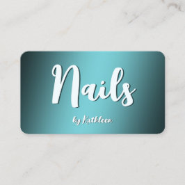 Tarjeta De Visita Nail Technician