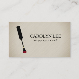 Tarjeta De Visita Nail Technician