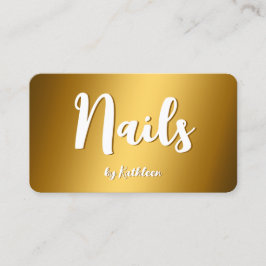Tarjeta De Visita Nail Technician