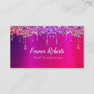 Tarjeta De Visita Nail Technician
