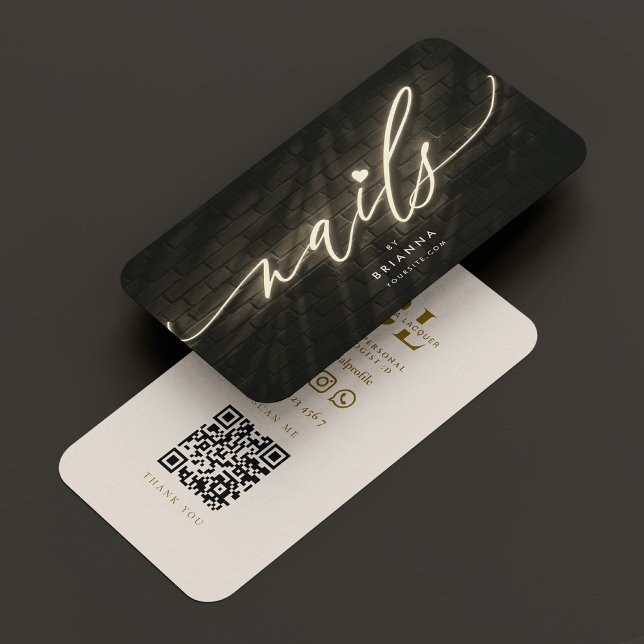 Tarjeta De Visita Nail Technician Manicurist Nail Salon Sand (Nail Technician Manicurist Nail Salon Sand Business Card
)