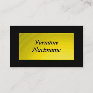 Tarjeta De Visita Nameplate amarilla