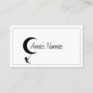 Tarjeta De Visita Nannies Nanny Babysee Child Care Company