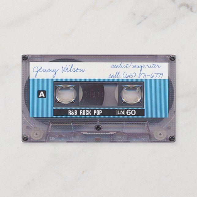 Tarjeta De Visita Nashville (Anverso)