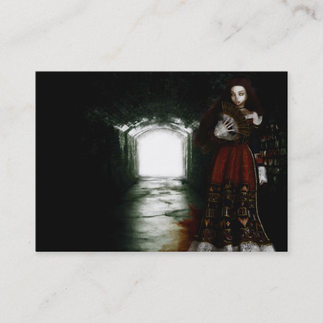 Tarjeta De Visita Natasha Mini Print (Anverso)