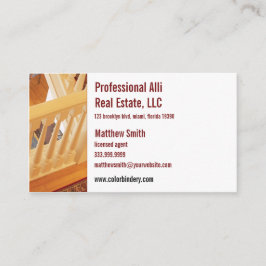 Tarjeta de visita natural de la elegancia