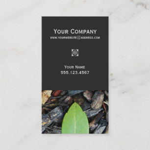 Tarjeta De Visita Naturaleza del Diseñador de paisajes