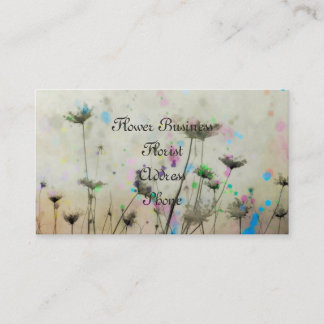 Tarjeta De Visita Naturaleza en colores