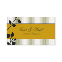 Naturaleza Pinstripes Oscuro Diseño Interior Flora