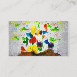 Tarjeta de visita "Nature Fantasy Trees"