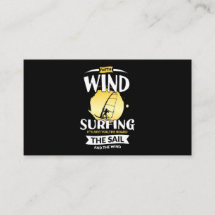 Tarjeta De Visita Navegar Por La Navegación Y El Viento