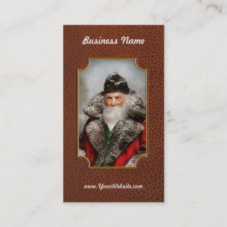 Tarjeta De Visita Navidad - Santa - San Nicolás 1895