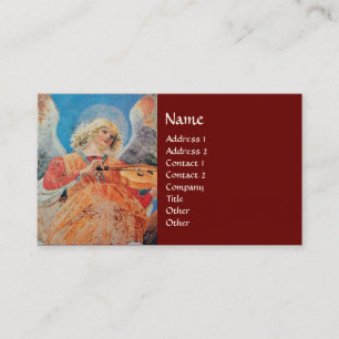 TARJETA DE VISITA NAVIDADES ANGEL