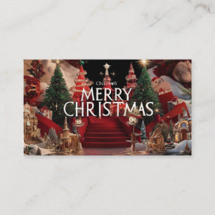 Tarjeta De Visita Navidades Cheer