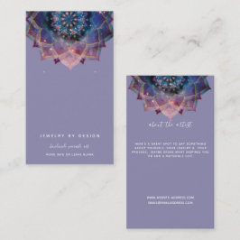 Tarjeta De Visita Nebula Bloom | Mandala