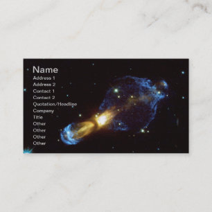 Tarjeta De Visita Nebulosa de huevo podrido de la NASA