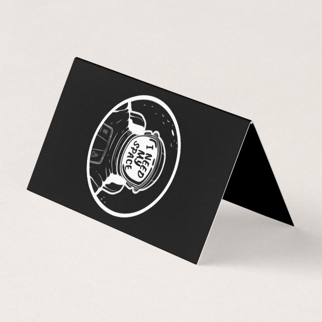 TARJETA DE VISITA NECESITO ESPACIO (Anverso)