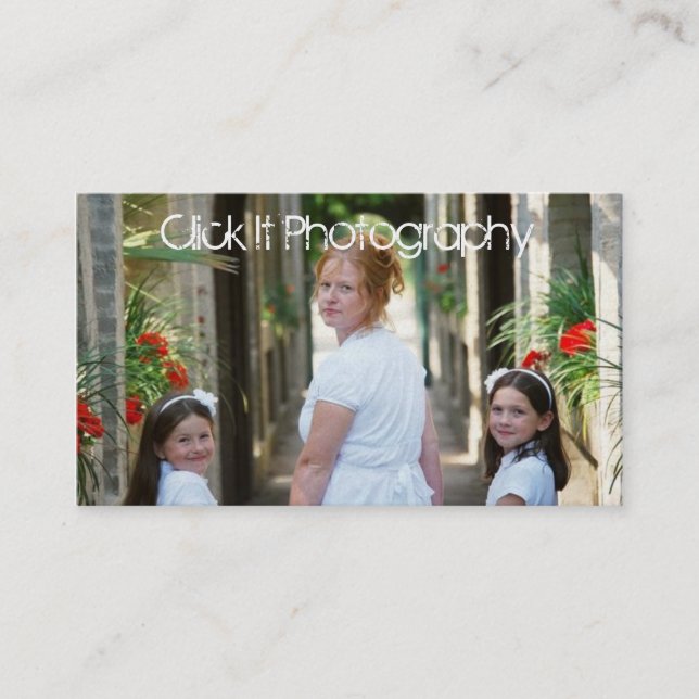 Tarjeta De Visita Negocio (Anverso)