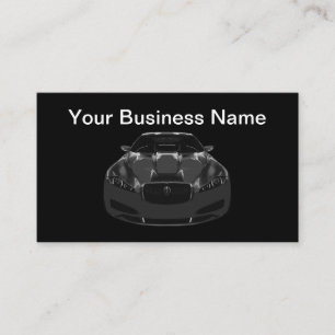 Tarjeta De Visita Negocio Automotriz Moderno y Genial