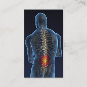 Tarjeta De Visita Negocio Card4 del Chiropractor