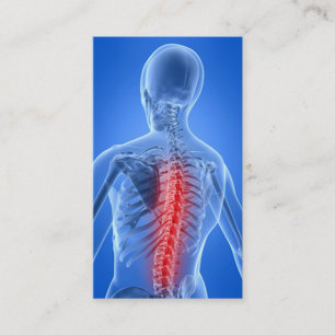 Tarjeta De Visita Negocio Card5 del Chiropractor